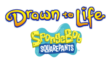 Drawn to Life SpongeBob SquarePants Edition title screen for Nintendo DS
